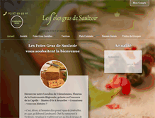 Tablet Screenshot of lesfoiesgrasdesaulzoir.com